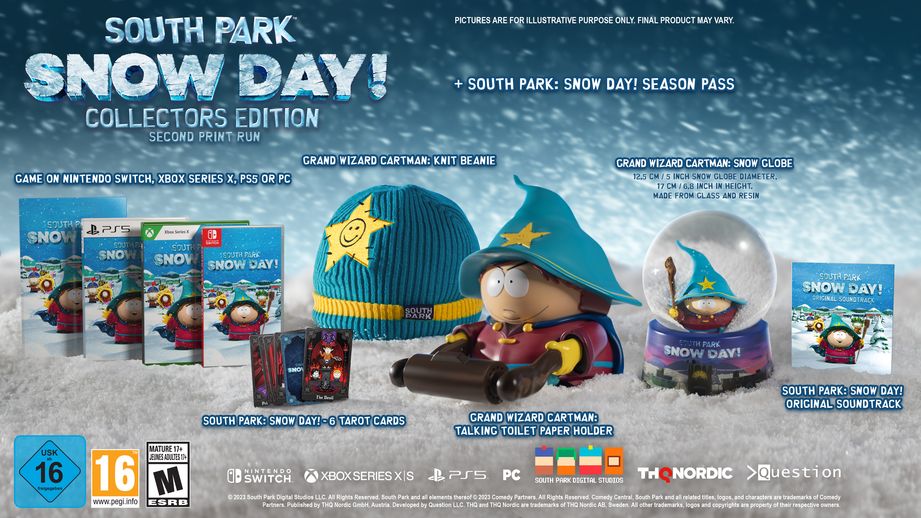 SOUTH PARK: SNOW DAY! Collectors Edition Second Print Run SOUTH PARK: SNOW DAY! Collectors Edition Second Print Run