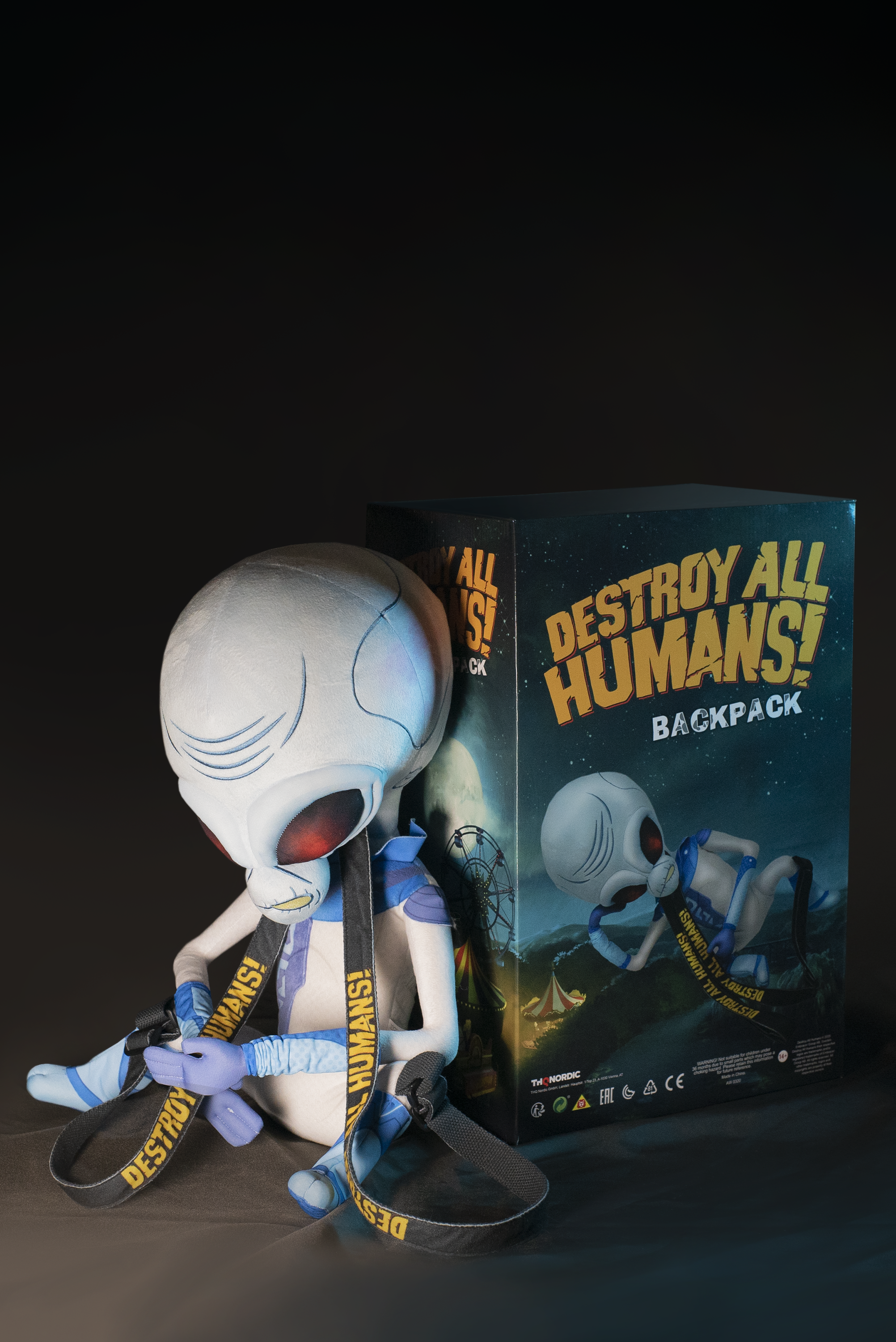 Destroy all Humans Backpack "Crypto" Destroy all Humans Backpack "Crypto"