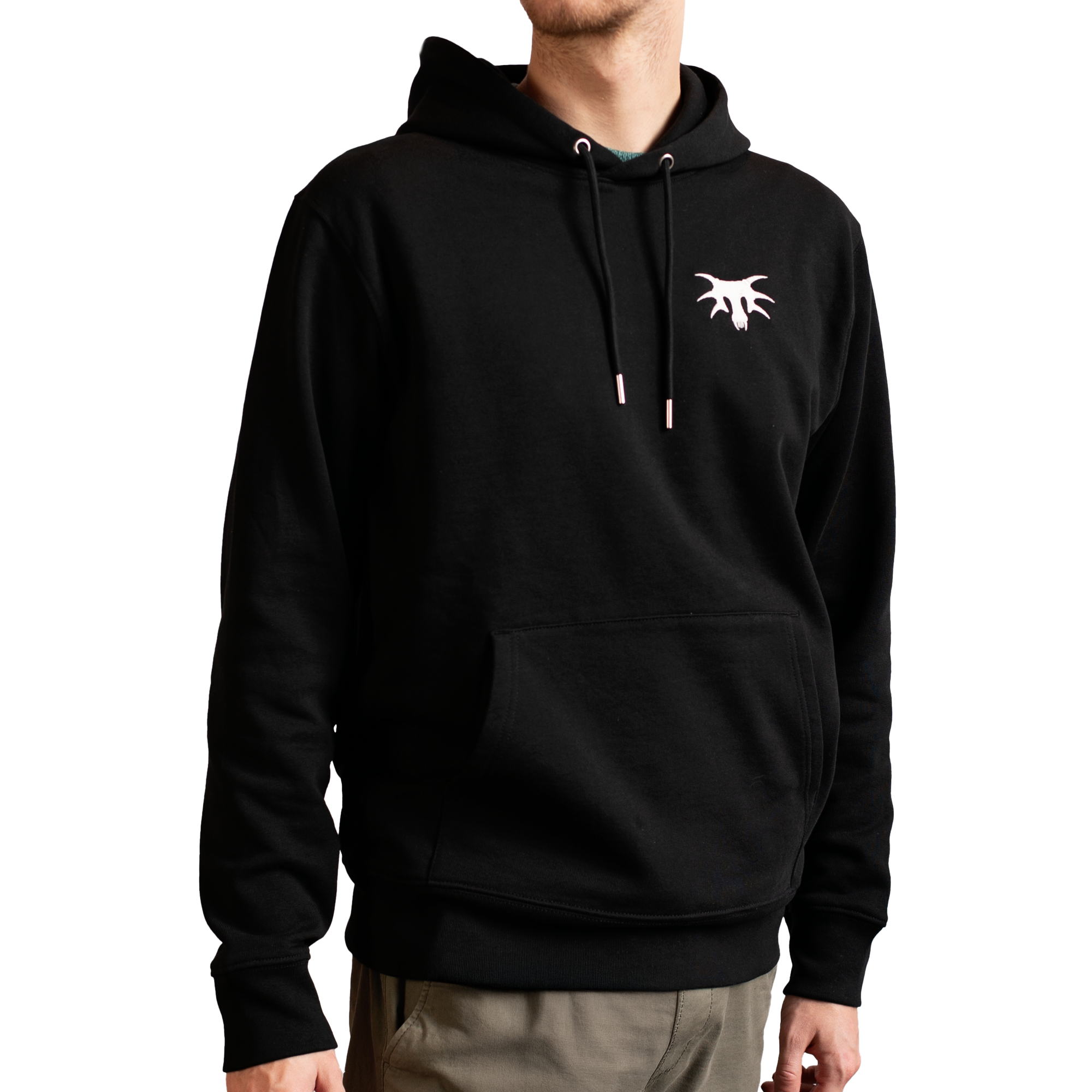 Gothic Hoodie " Sleeper Mask Embroidery"