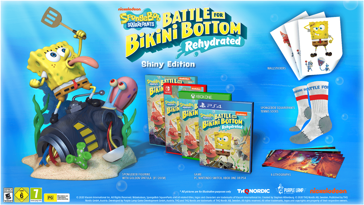210090 Spongebob Squarepants: Battle for Bikini Bottom - Rehydrated Shiny Edition