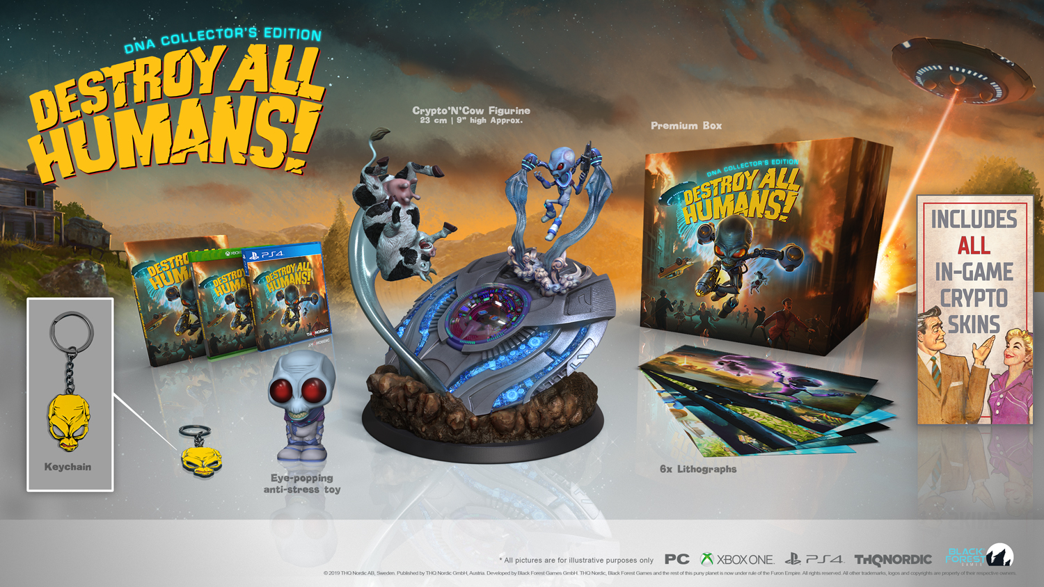 210075 Destroy all Humans! DNA Collector's Edition