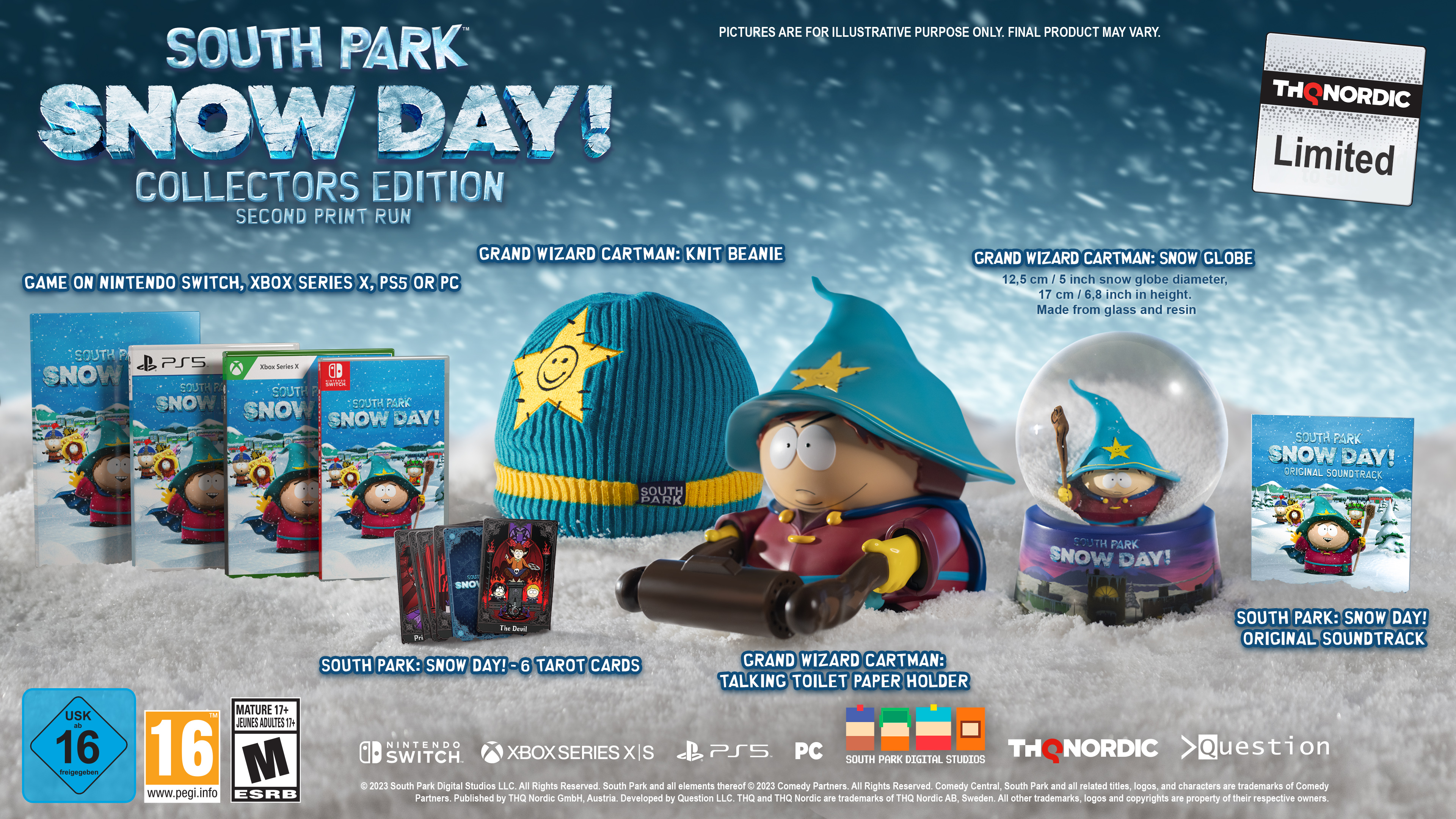 SOUTH PARK: SNOW DAY! Collectors Edition Second Print Run