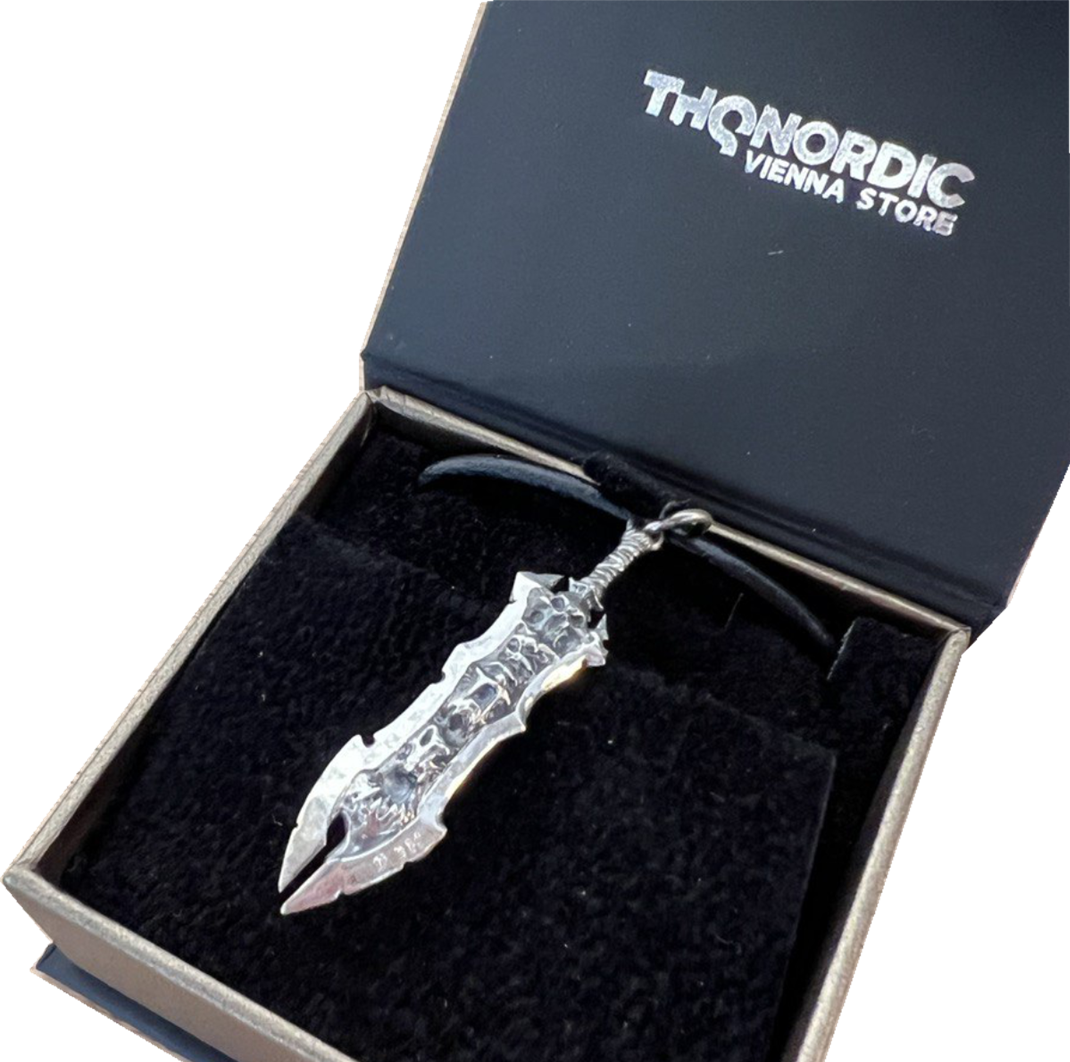 Darksiders Chaoseater Necklace - Sterling Silver Darksiders Chaoseater Necklace - Sterling Silver