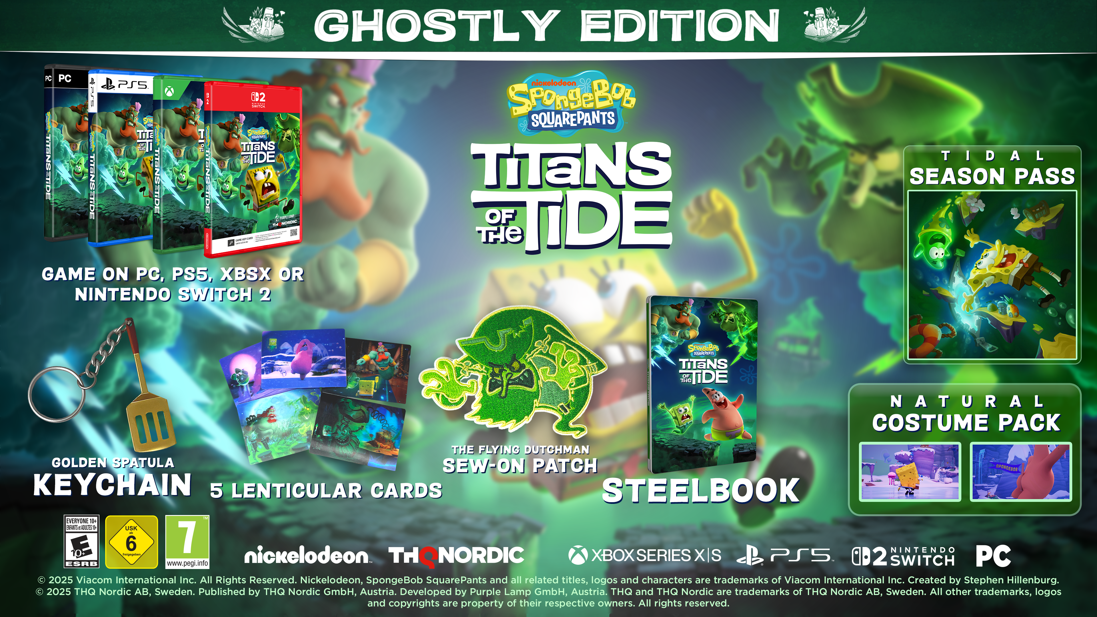 SpongeBob SquarePants: Titans of the Tide Ghostly Edition SpongeBob SquarePants: Titans of the Tide Ghostly Edition