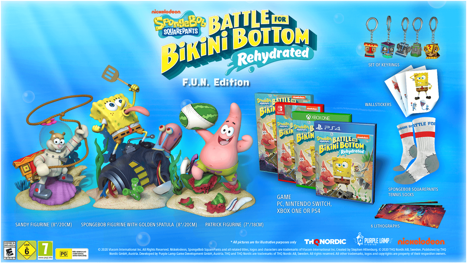 210091 Spongebob Squarepants: Battle for Bikini Bottom - Rehydrated F.U.N. Edition