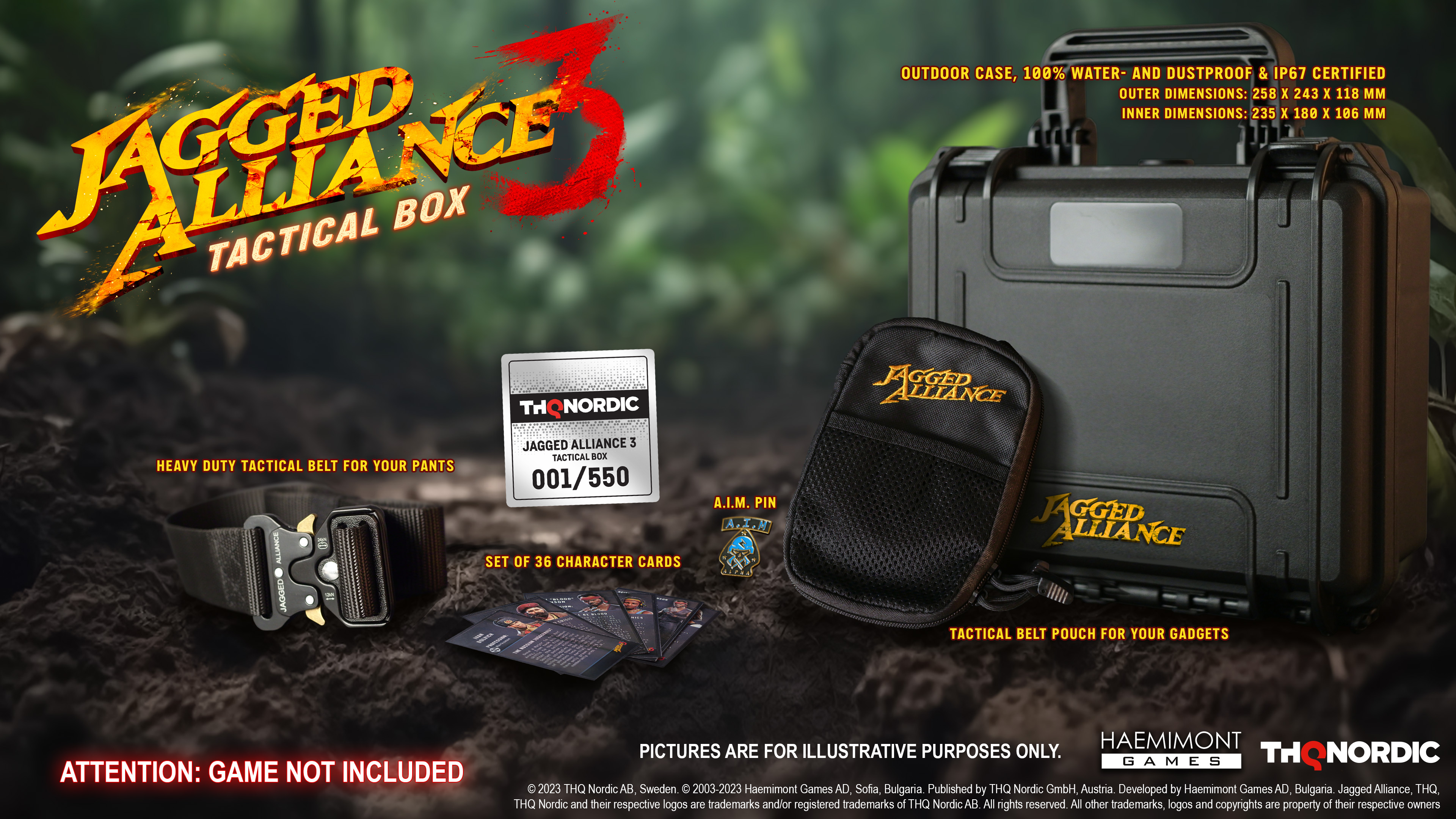 TacticalBox Jagged Alliance 3 Tactical Box