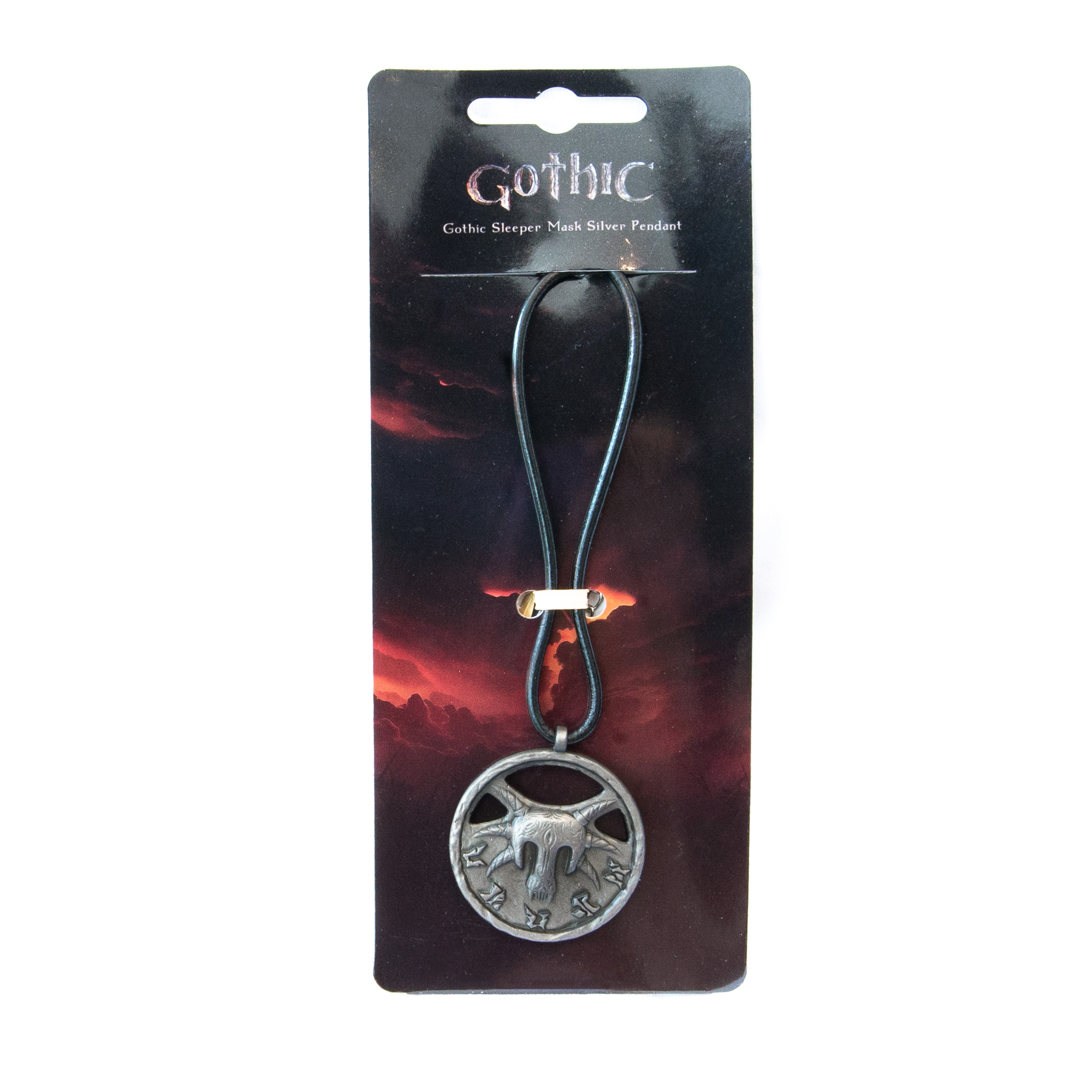 Gothic "Sleeper Mask" Amulett