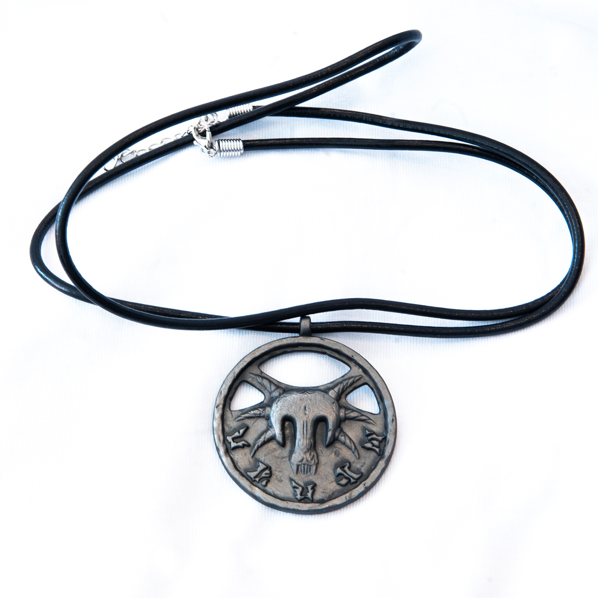 Gothic "Sleeper Mask" Pendant