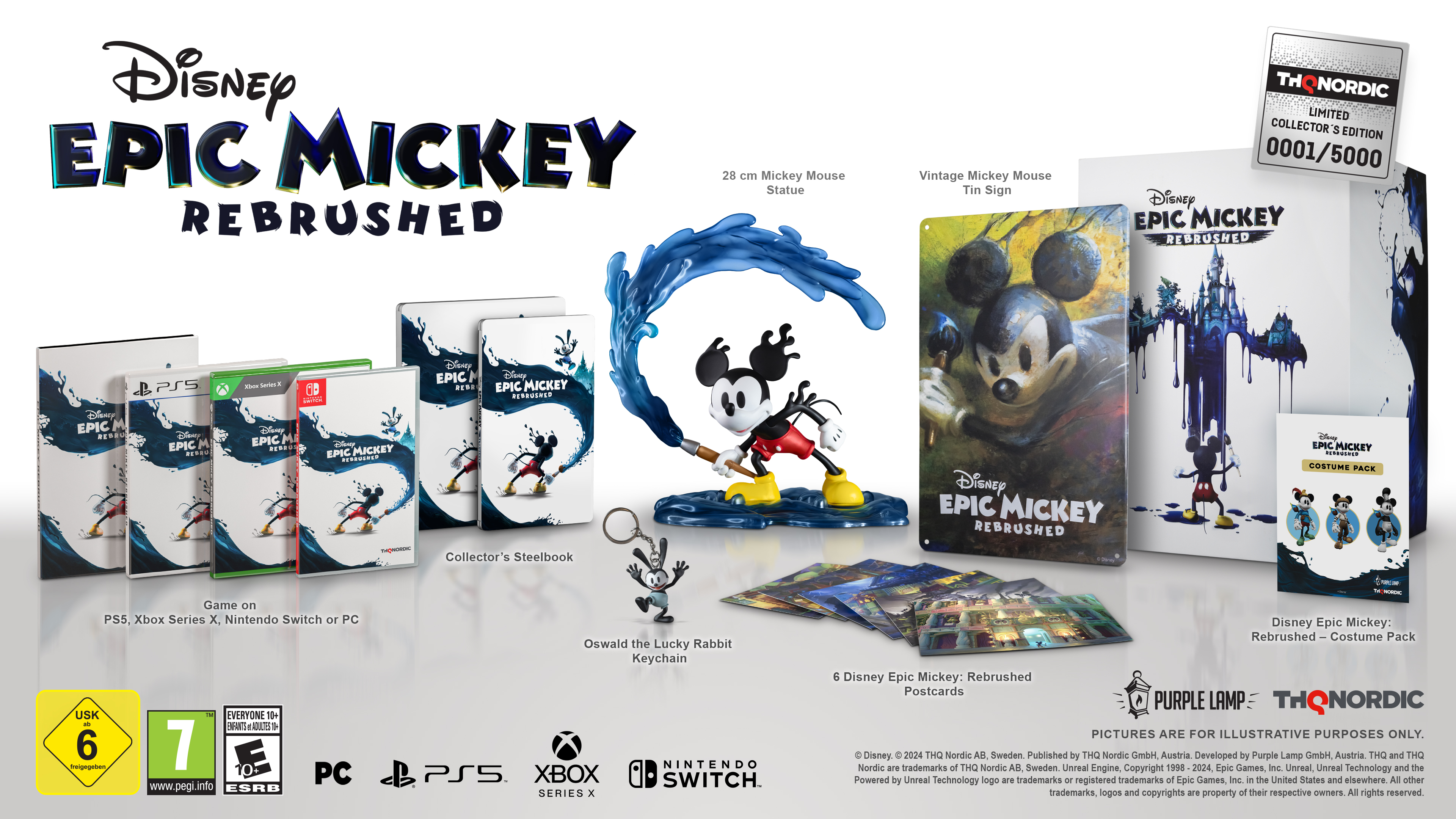 EMR_CE_Mockup_Limited_Sticker_DisneyApproved Disney Epic Mickey: Rebrushed - Collectors Edition