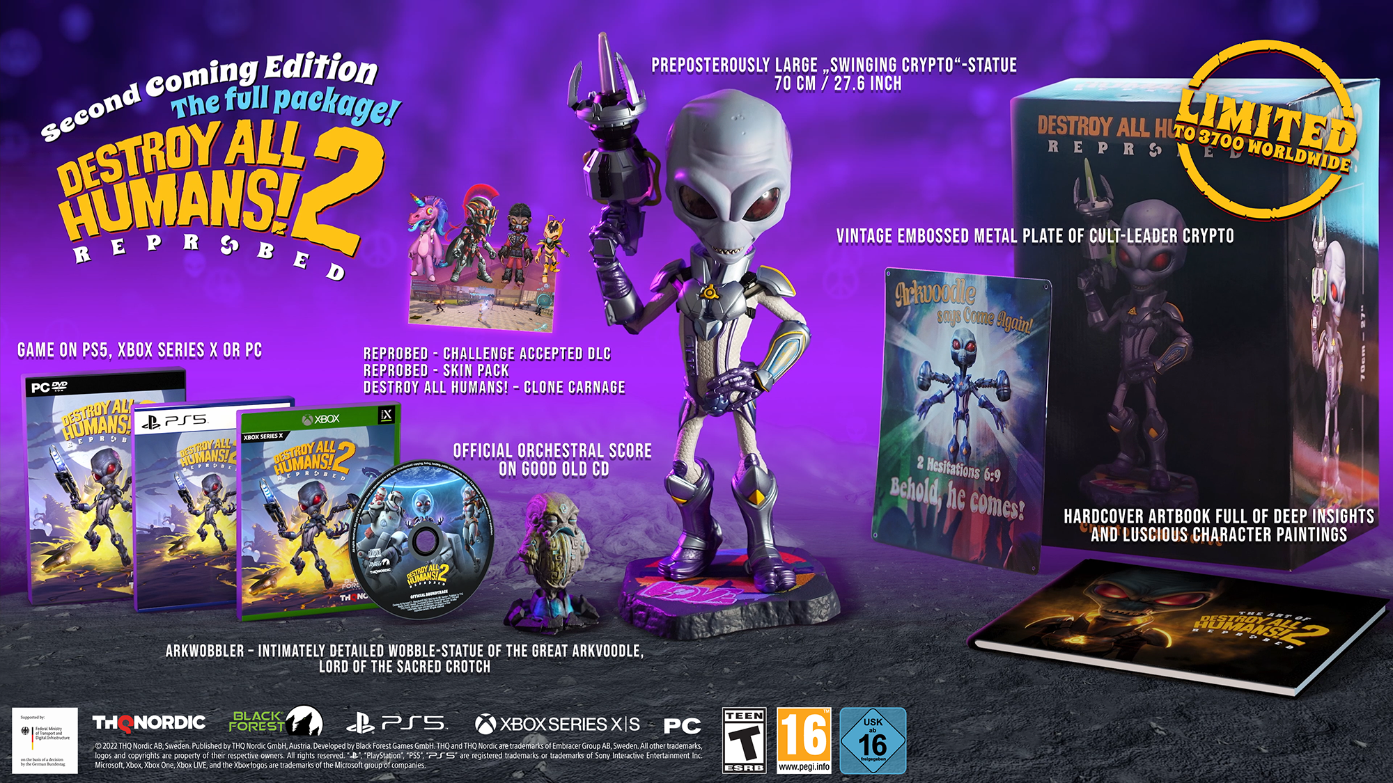 210599 Destroy all Humans! 2 "Reprobed" 2nd Coming Edition