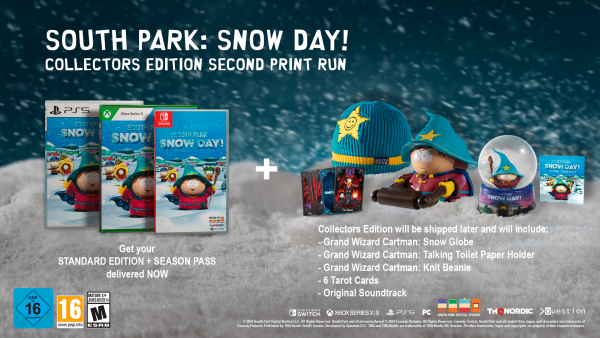 SOUTH PARK: SNOW DAY! Collectors Edition Second Print Run