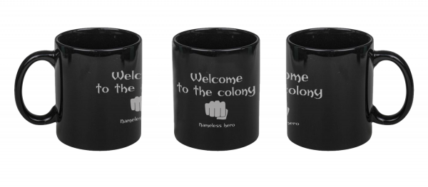 Gothic Mug "Colony Fist"
