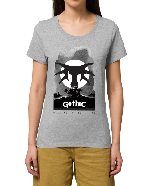 Gothic Girlie T-Shirt &quot;Welcome to the Colony&quot;