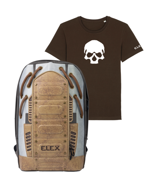 Elex Bundle &quot;Backpack and Outlaws Shirt&quot;